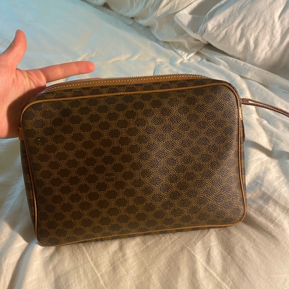 Celine Triomphe Macadam Toiletry Pouch - Picture 2 of 6